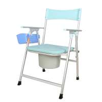 Cheap Price Folding Bathroom commode chair with bedpan