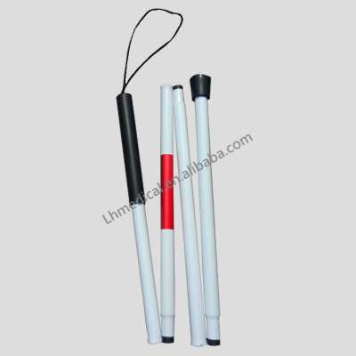 Ultralight folding 4 Section blind sticks for disabled people