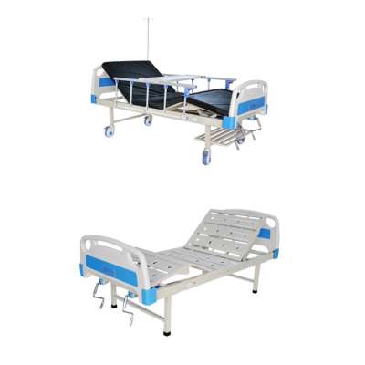 Cheap rolling used double hospital bed with potty-hole prices