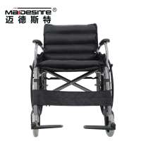 Heavy duty lightweight handicapped manual big wheel wheelchair