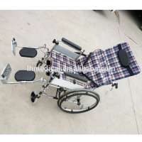 Portable folding lightweight travel comfort wheelchair