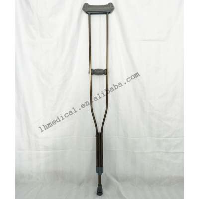 Factory price aluminum axillary crutches for disabled people disability cane