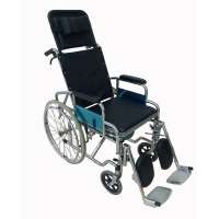 folding commode wheelchair with bedpan wheelchair with commode